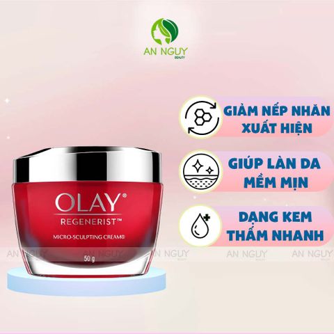 Kem Dưỡng Da Olay Regenerist Ngăn Ngừa Lão Hóa Da 50gr (Hàng Nhập Khẩu)