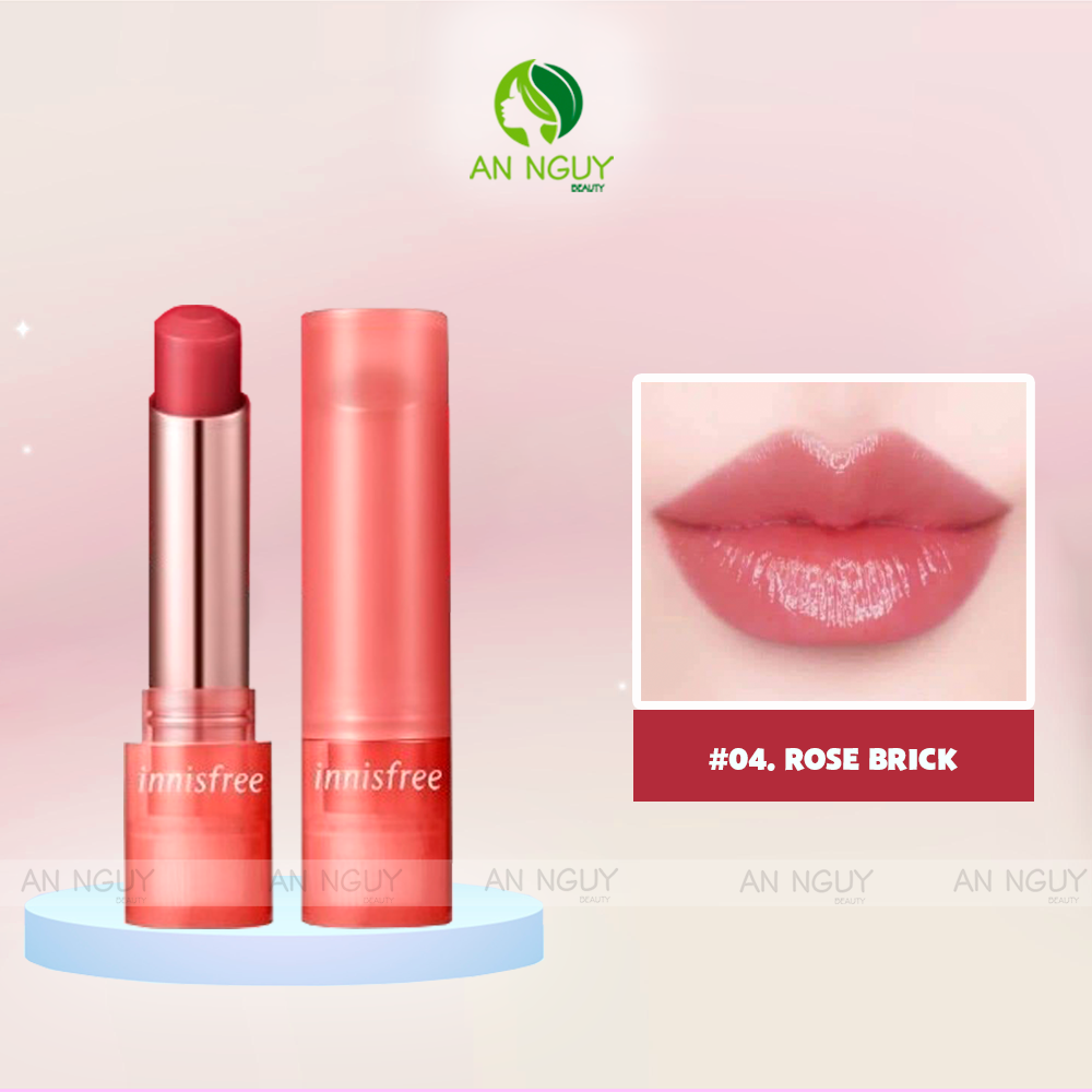 Son Dưỡng Có Màu Innisfree Dewy Tint Lip Balm (New) 3.2gr