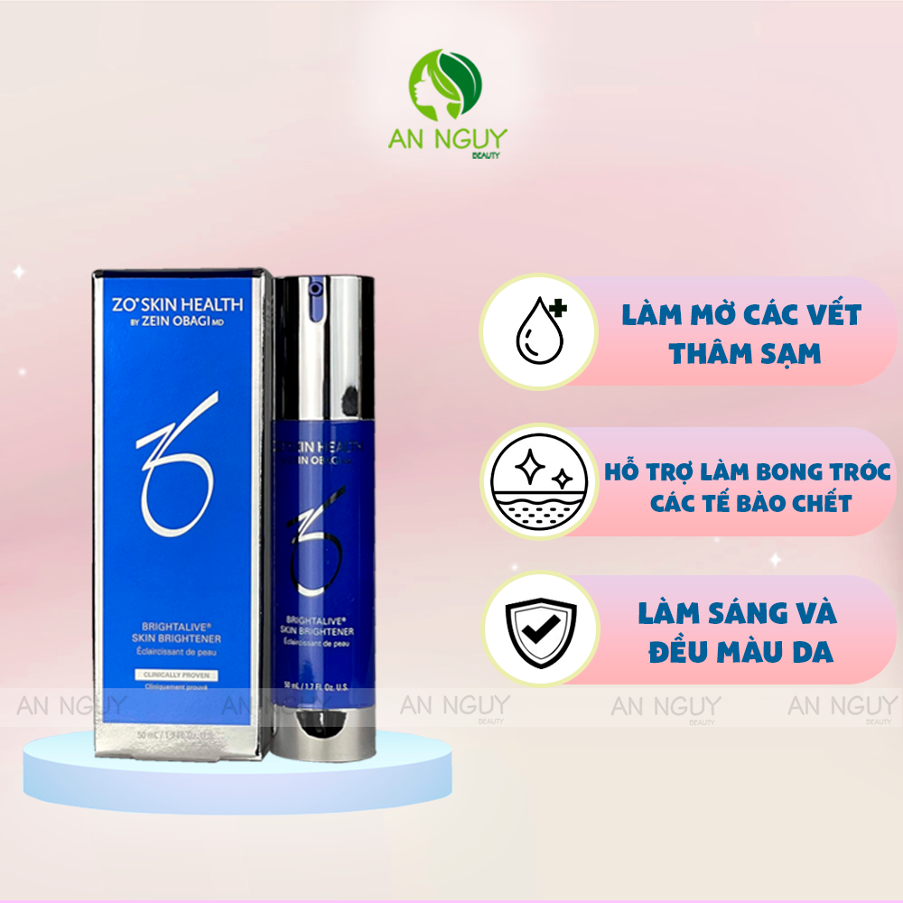 Kem Dưỡng ZO Skin Health Brightalive Skin Brightener Giúp Sáng Da