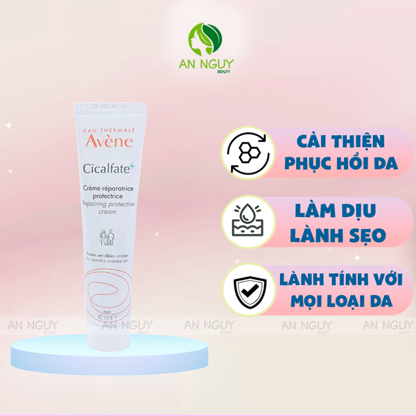 Kem Dưỡng Avène Cicalfate+ Repair Cream Hỗ Trợ Làm Lành, Phục Hồi Da