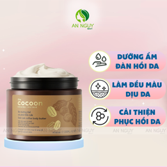 Bơ Dưỡng Thể CoCoon Chiết Xuất Cà Phê Đắk Lắk Dưỡng Ẩm, Mềm Mịn Da 200ml
