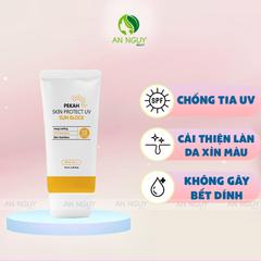 Kem Chống Nắng Vật Lý Pekah Skin Protect UV Sun Block SPF 50+ PA+++ Bảo Vệ Khỏi Tia UV 70ml