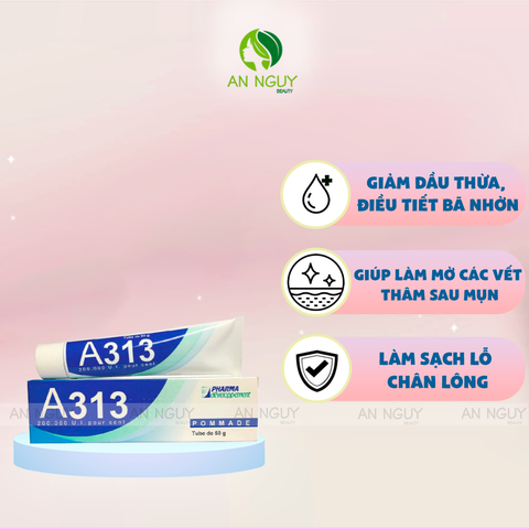 Kem Dưỡng A313 Pharma Developpement Pommade Retinol Pháp 50gr