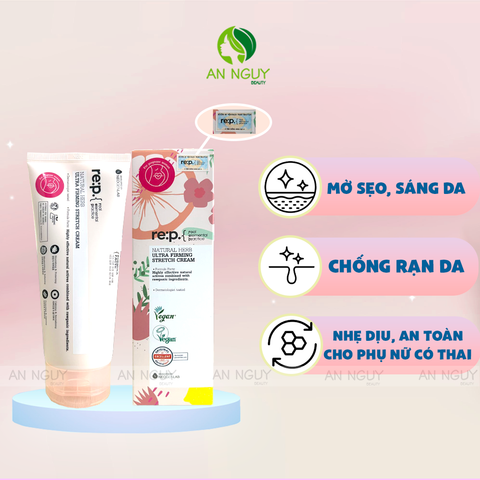 Kem Dưỡng Da Re:p Natural Herb Ultra Firming Stretch Cream Giảm Rạn Da, Săn Chắc 200ml