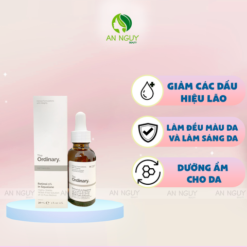 Tinh Chất The Ordinary Retinol 1% In Squalane Chống Lão Hóa 30ml