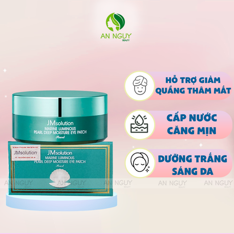 Mặt Nạ Mắt JMSolution Marine Luminous Pearl Deep Moisture Eye Mask 60 Miếng