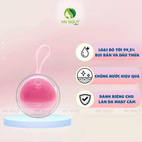 Máy Rửa Mặt Và Massage HALIO Sensitive Facial Cleansing & Massaging Device Cho Da Nhạy Cảm