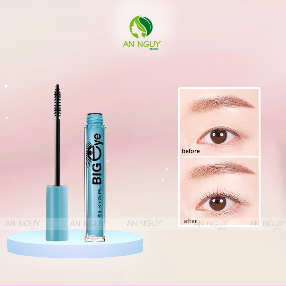 Mascara Làm Dài, Dày Và Cong Mi Silkygirl Big Eye Waterproof Mascara