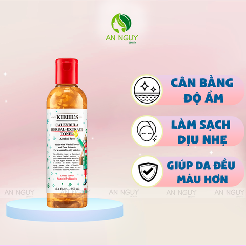 Nước Hoa Hồng Kiehl’s Calendula Herbal-Extract Toner Holiday Edition Chiết Xuất Hoa Cúc 250ml