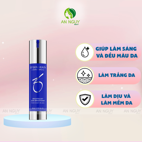 Kem Dưỡng ZO Skin Health Brightalive Skin Brightener Giúp Sáng Da