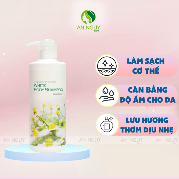 Sữa Tắm Manis White Body Shampoo Trắng Da 450ml