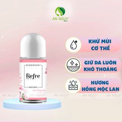 Lăn Khử Mùi Refre Natural Deodorant Natural 40ml