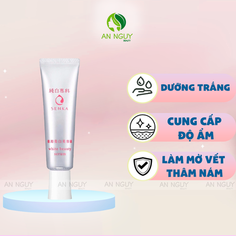 Serum Senka White Beauty Dưỡng Trắng Da 35gr