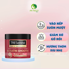 Kem Ủ Tóc TRESemmé Keratin Smooth Keratin Smooth Salon-Quality Treatment Mask Vào Nếp Suôn Mượt 180ml (Mới)