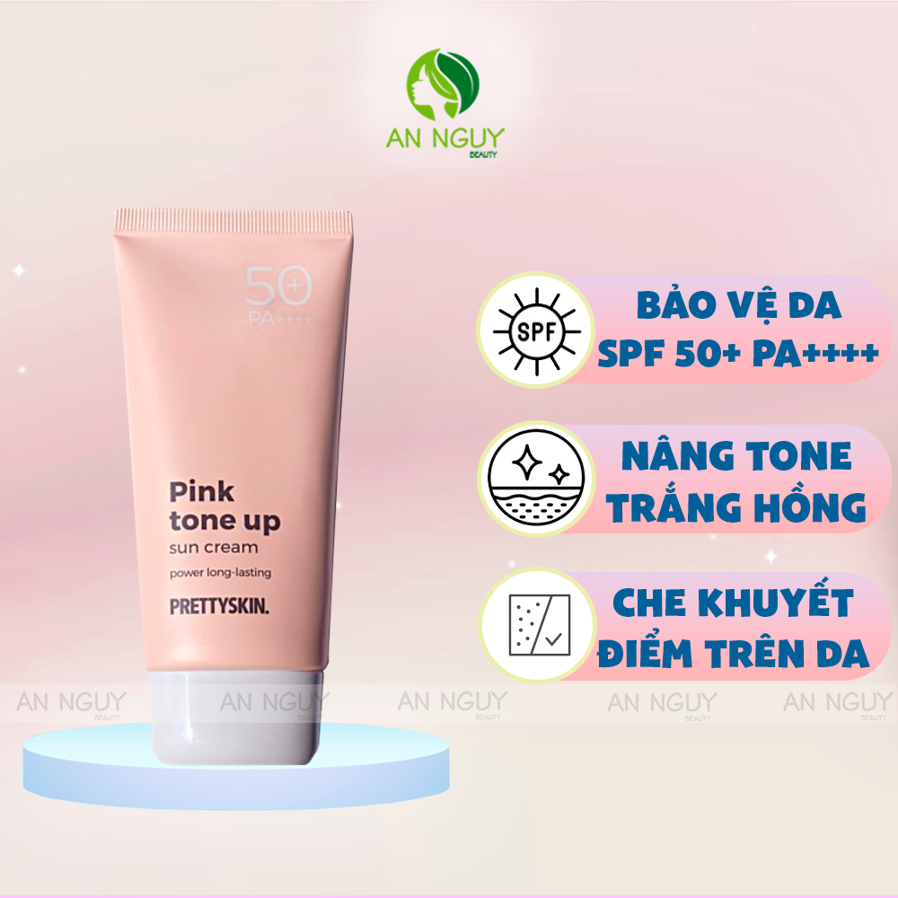 Kem Chống Nắng PrettySkin Sun Cream SPF 50+ /PA++++Bảo Vệ Da Tối Ưu 70ml