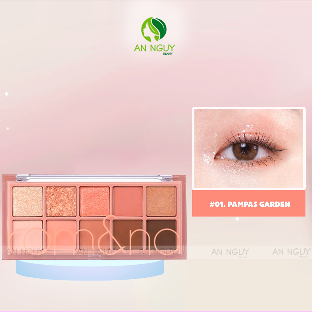 Phấn Mắt 10 Ô Romand Better Than Palette Siêu Lấp Lánh