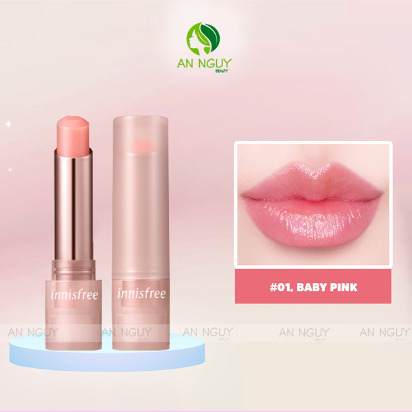 Son Dưỡng Có Màu Innisfree Dewy Tint Lip Balm (New) 3.2gr