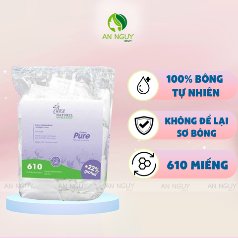 Bông Tẩy Trang Osez Naturel 610 miếng