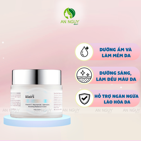 Mặt Nạ Ngủ Klairs Freshly Juiced Vitamin E Mask Dưỡng Ẩm, Chống Lão Hóa