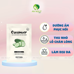 Mặt Nạ Dưỡng Da Prettyskin Total Solution Essential Sheet Mask Chiết Xuất Tự Nhiên 23gr