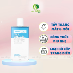 Nước Tẩy Trang Mắt Và Môi Maybelline Make Up Remover Eye, Lip Làm Sạch Makeup (Mẫu Mới)