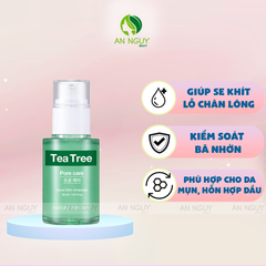 Tinh Chất Nature Republic Good Skin Tea Tree Ampoule Chiết Xuất Tràm Trà 30ml