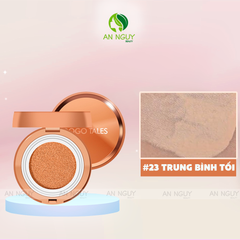 Phấn Nước 2 Lõi Gogo Tales Moist Air Cushion Cream 13g (Kèm Lõi)