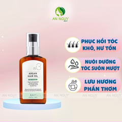 Dầu Dưỡng Tóc Raip R3 Argan Hair Oil Giảm Hư Tổn, Giúp Tóc Suôn Mượt 100ml