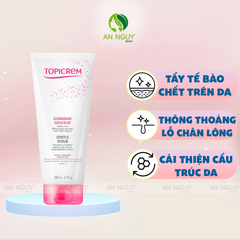 Tẩy Tế Bào Chết Cho Mặt Topicrem Gentle Scrub 200ml