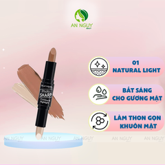 Bút Tạo Khối 2 Đầu SilkyGirl Photosharp Contour & Highlight 8g