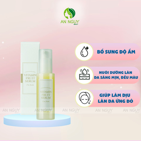 Tinh Chất I'm From Vitamin Fruit Serum Dưỡng Ẩm, Làm Sáng Da 30ml