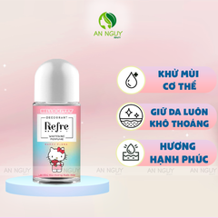 Lăn Khử Mùi Refre Deodorant Whitening Perfume 40ml