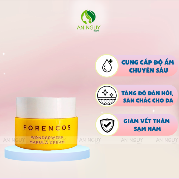 Kem Dưỡng Da Forencos Wonderwerk Marula Cream Dưỡng Ẩm, Hỗ Trợ Dưỡng Sáng Da