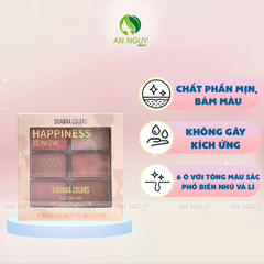 Bảng Phấn Mắt 6 Ô Sivanna Colors Happiness Is Now Six Colors Eye Shadow Pallet 9.6gr