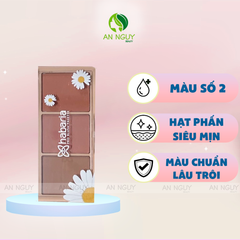 Bảng Phấn Má 3 Ô Habaria Blusher Palette 12gr