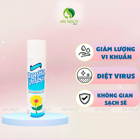 Xịt Khuẩn Không Khí BACTYL Thái Lan 350ml