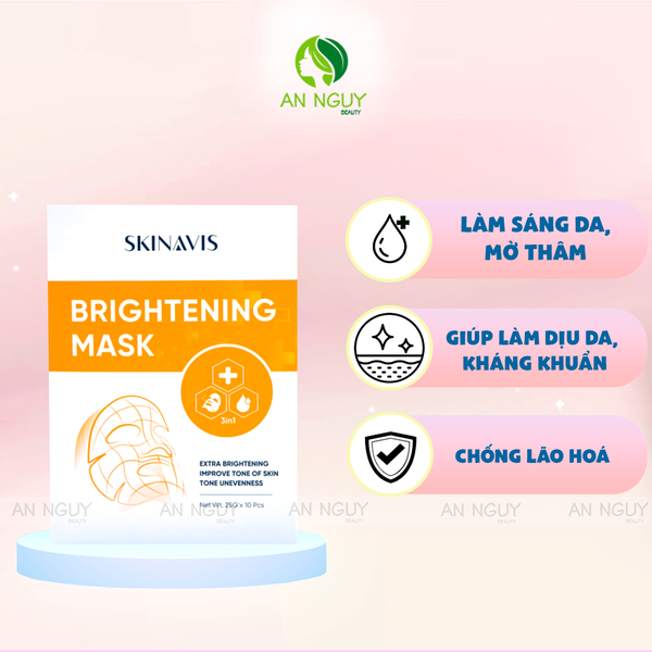 Mặt Nạ Skinavis Brightening Mask Dưỡng Sáng Da 25gr