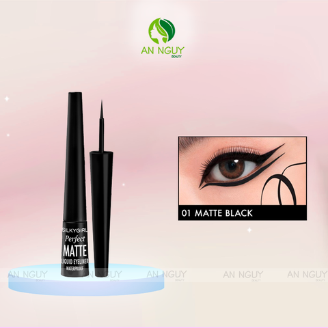 Kẻ Mắt Nước SilkyGirl Perfect Matte Liquid Eyeliner Waterproof 2.5ml