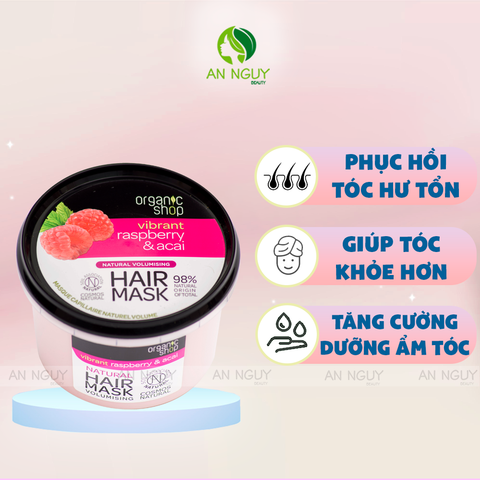 Mặt Nạ Ủ Tóc Organic Shop 250ml