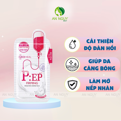 Mặt Nạ Mediheal P:EP Firming Proatin Mask Giúp Da Săn Chắc, Đàn Hồi 25ml