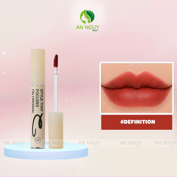 Son Kem 3CE Velvet Lip Tint My Moves Edition (Bản Giới Hạn) 4gr