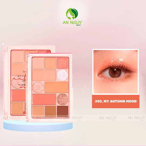 Bảng Phấn Mắt 12 Ô Peripera All Take Mood Technique Palette 13.5gr