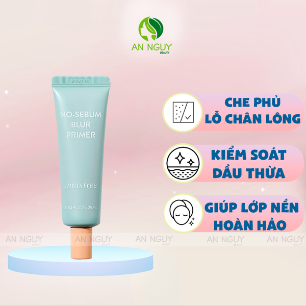 Kem Lót Innisfree No-Sebum Blur Primer 25ml