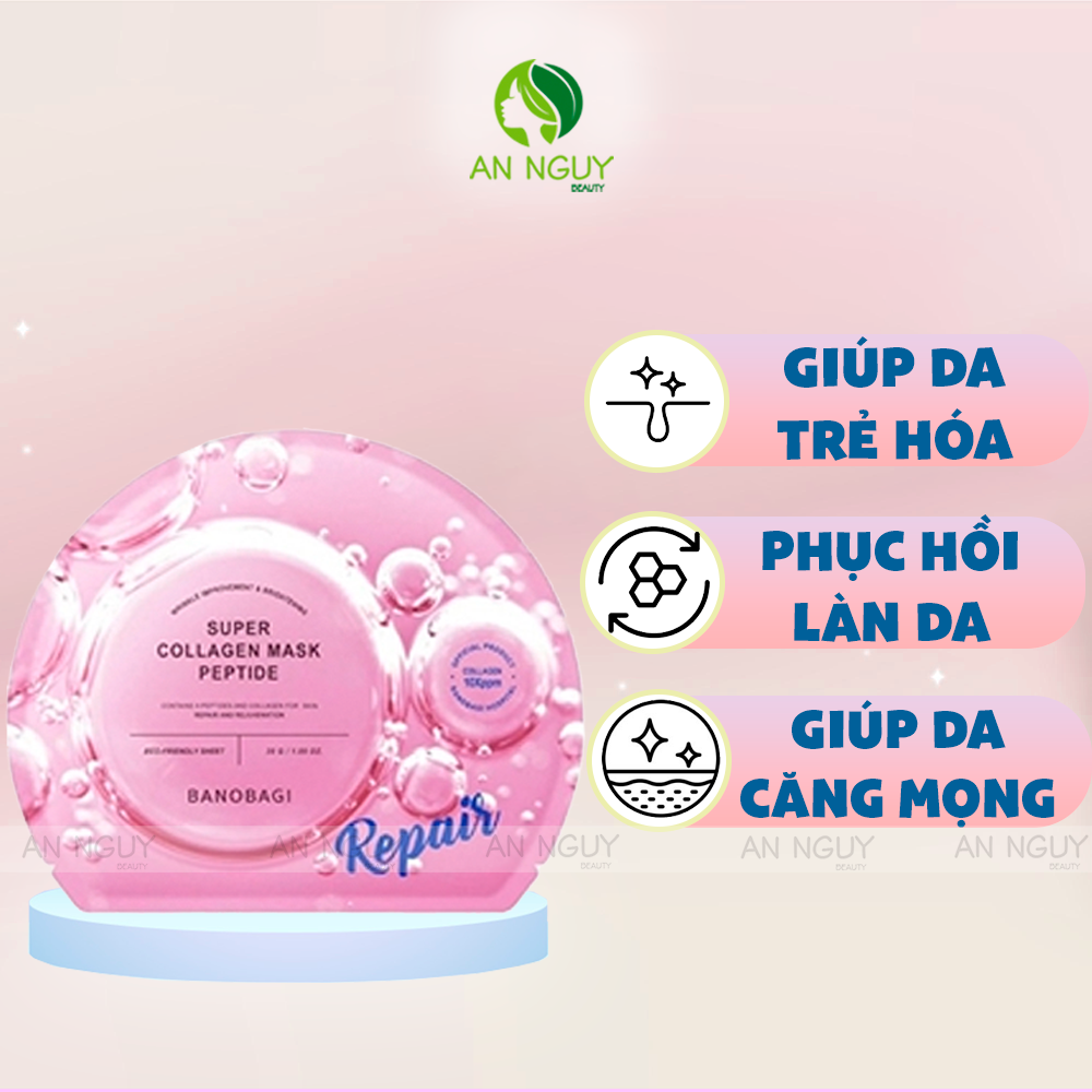 Mặt Nạ Banobagi Super Collagen Mask Tăng Độ Đàn Hồi, Dưỡng Da 30gr