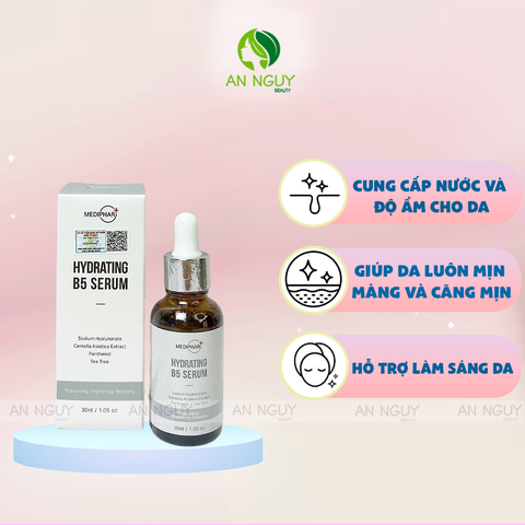 Serum Mediphar+ Hydrating B5 Cấp Ẩm Phục Hồi Da 30ml