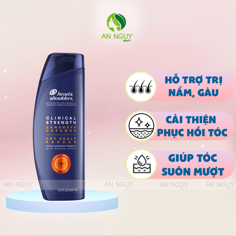 Dầu Gội Trị Gàu Head & Shoulders Clinic Strength Shampoo 400ml