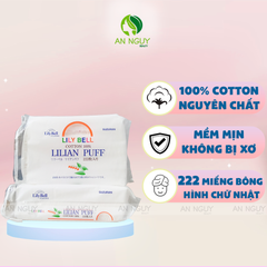 Bông Tẩy Trang LilyBell Suzuran Lilian Puff