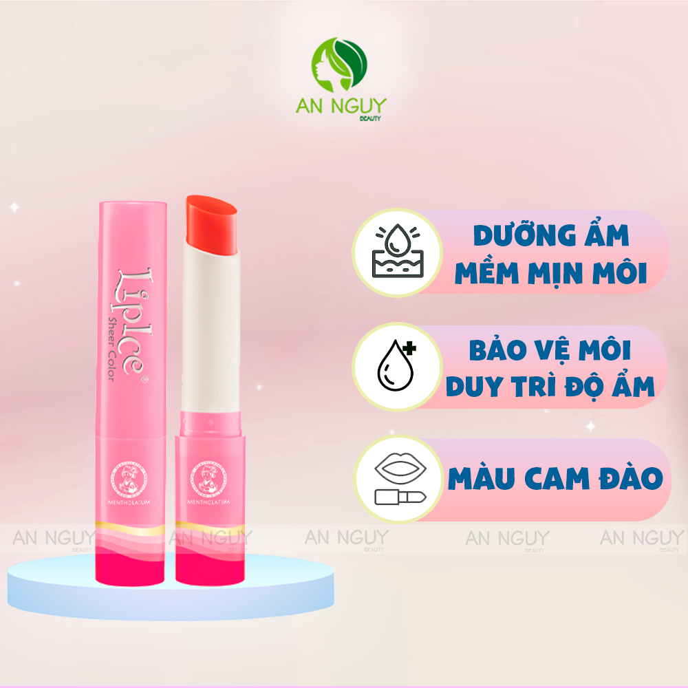 Son Dưỡng LipIce Sheer Color Giúp Môi Mềm Mịn 2.4gr