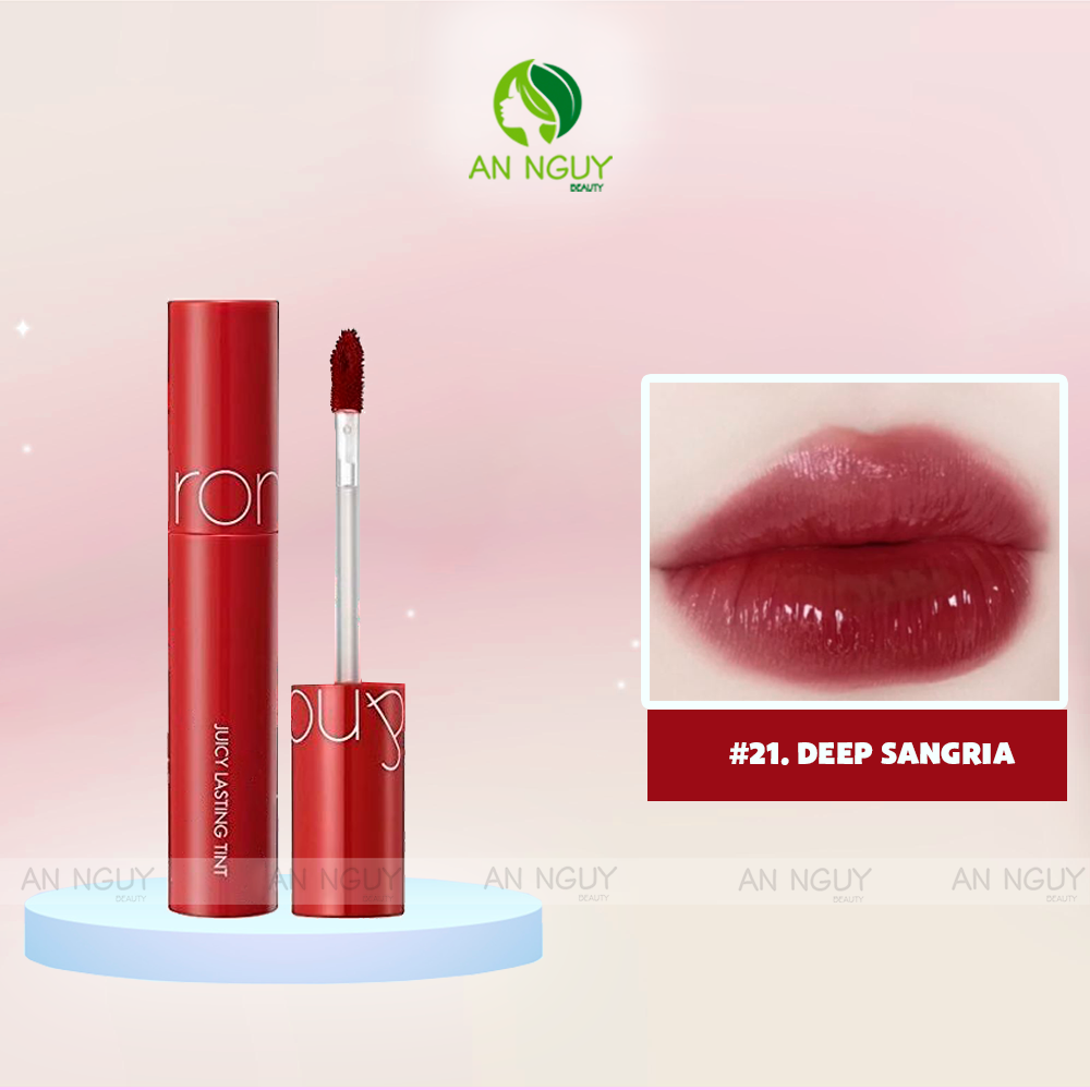 Son Tint Bóng Romand Juicy Lasting Tint Ripe Fruit 5.5gr