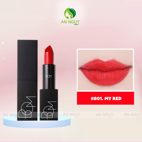 Son Thỏi Lì BOM My Lipstick Lên Chuẩn Màu 3.5gr